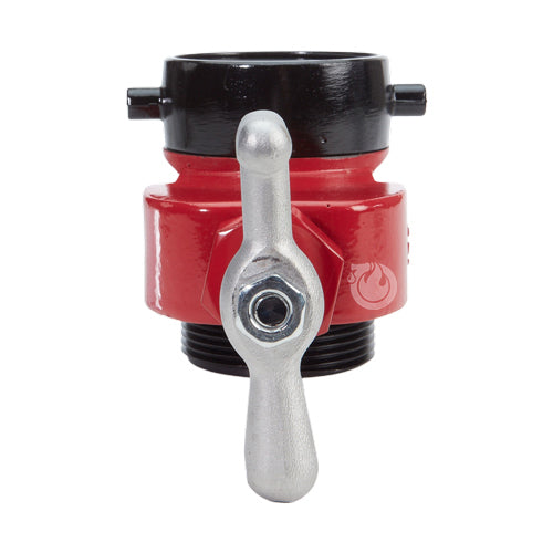 Red Aluminum 2 1/2" Fire Hydrant Gate Valve