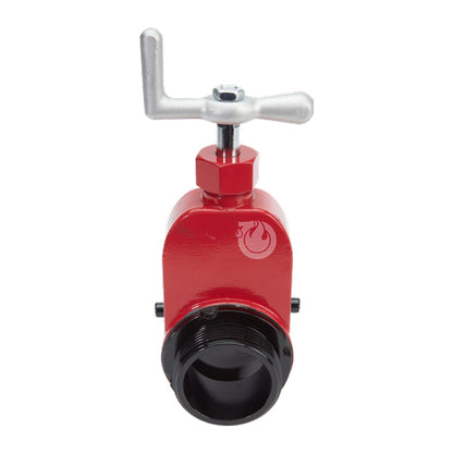 Red Aluminum 2 1/2" Fire Hydrant Gate Valve