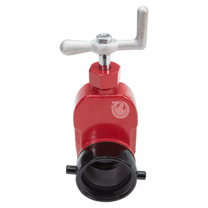 Red Aluminum 2 1/2" Fire Hydrant Gate Valve