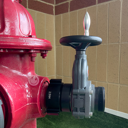 Aluminum 2 1/2" Heavy-Duty Fire Hydrant Gate Valve