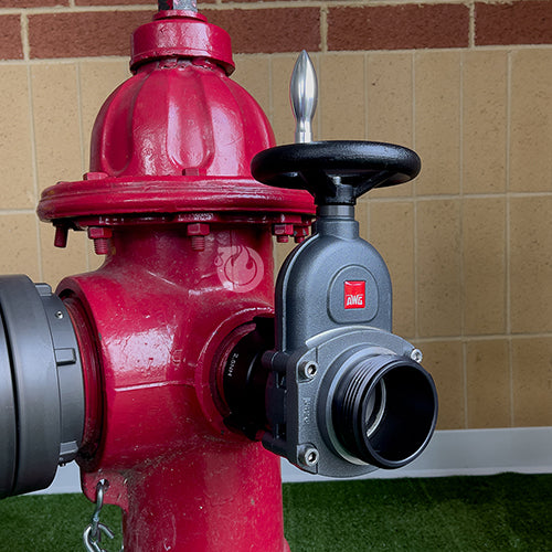Aluminum 2 1/2" Heavy-Duty Fire Hydrant Gate Valve
