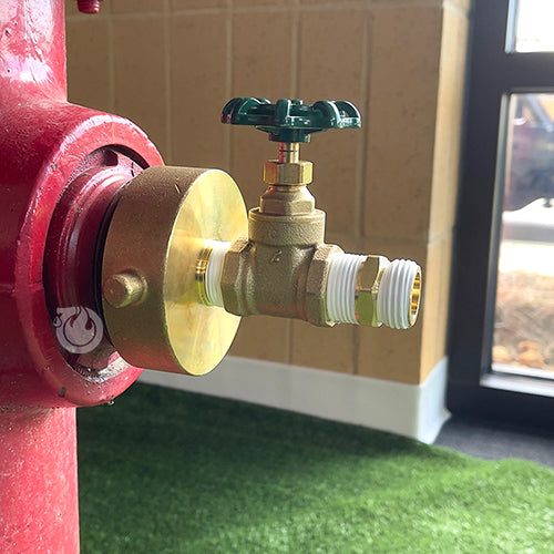 2 1/2" Female NH/NST x 3/4" Male GHT Shut-off Valve