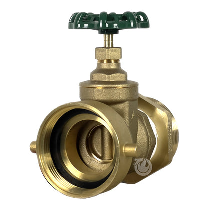 2 1/2" Female NH/NST x 2 1/2" Male NH/NST Shut-off Valve
