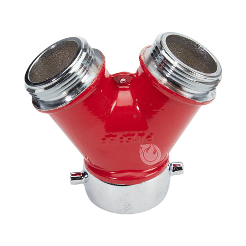 Plain Wye 1 1/2" NH Inlet x (2) 1 1/2" NH Outlet