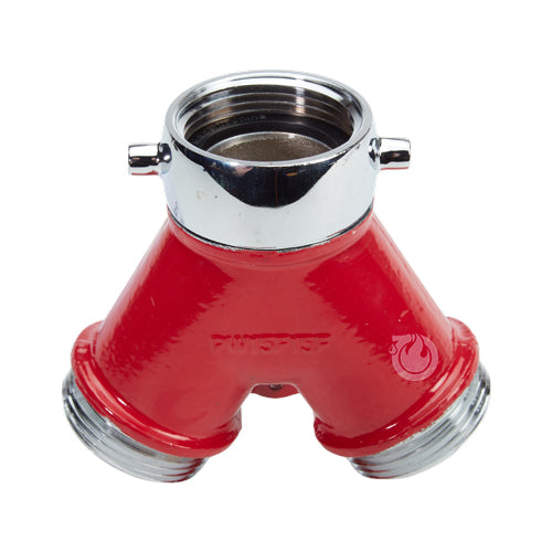 Plain Wye 1 1/2" NH Inlet x (2) 1 1/2" NH Outlet