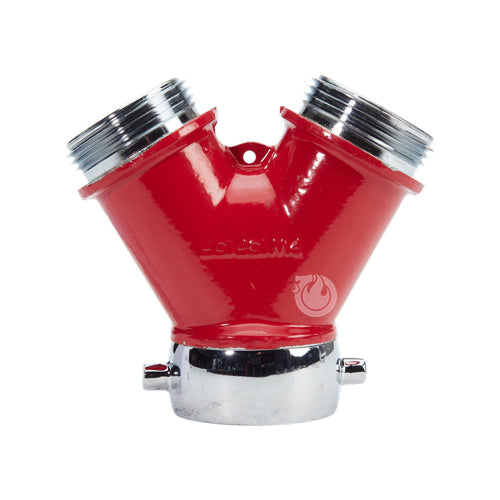 Plain Wye 1 1/2" NH Inlet x (2) 1 1/2" NH Outlet