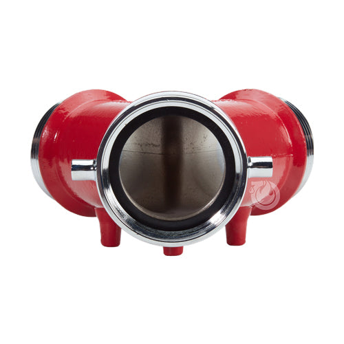 Plain Wye 2 1/2" NH Inlet x (2) 2 1/2" NH Outlet