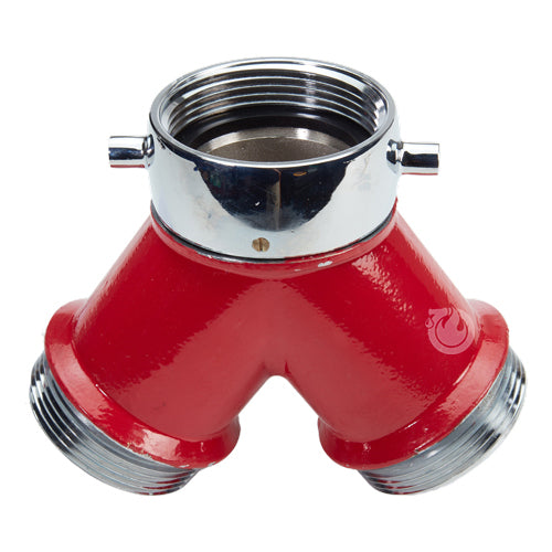Plain Wye 2 1/2" NH Inlet x (2) 2 1/2" NH Outlet