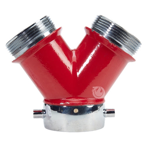 Plain Wye 2 1/2" NH Inlet x (2) 2 1/2" NH Outlet