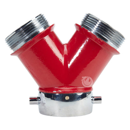 Plain Wye 2 1/2" NH Inlet x (2) 2 1/2" NH Outlet