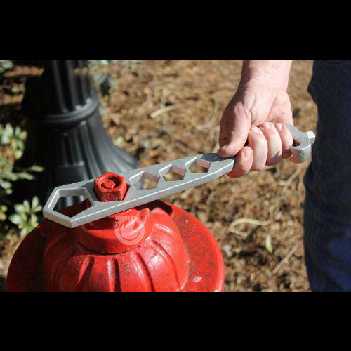 5 Hole Fire Hydrant Wrench – FireHoseDirect