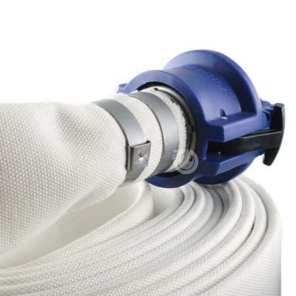 Blue 3" Polypropylene Female Safety Bump Cap