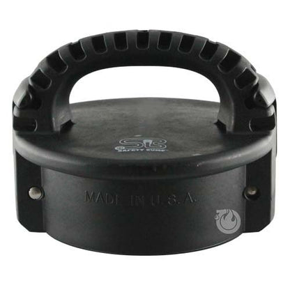 Black 2" Anti-Static Polypropylene Female Safety Bump Cap