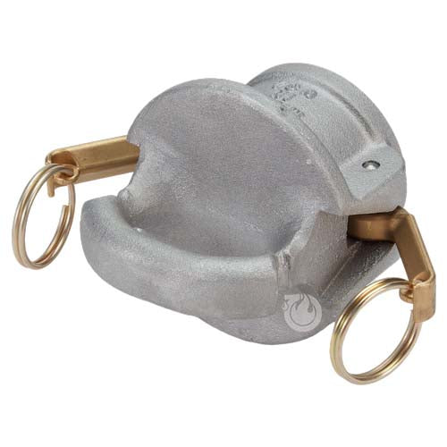 Aluminum 2" Female Safety Bump Cap