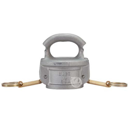 Aluminum 2" Female Safety Bump Cap