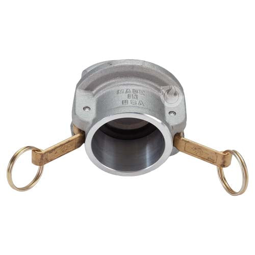 Aluminum 2" Female Safety Bump Cap