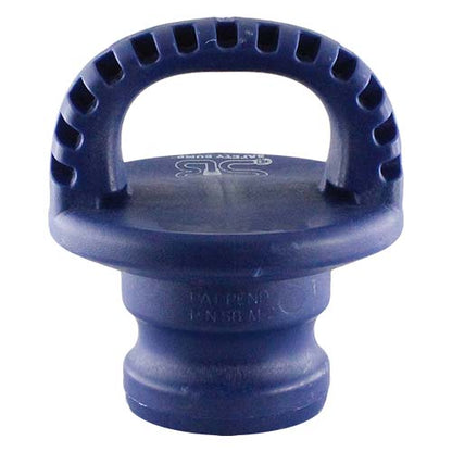 Blue 2" Polypropylene Male Safety Bump Plug
