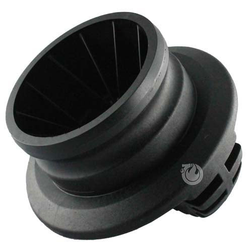 Black 3" Anti-Static Polypropylene Male Safety Bump Plug