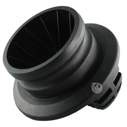 Black 3" Anti-Static Polypropylene Male Safety Bump Plug