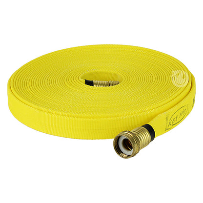 Yellow 5/8" x 50' Forestry Hose / Rubber Band (USA Made)