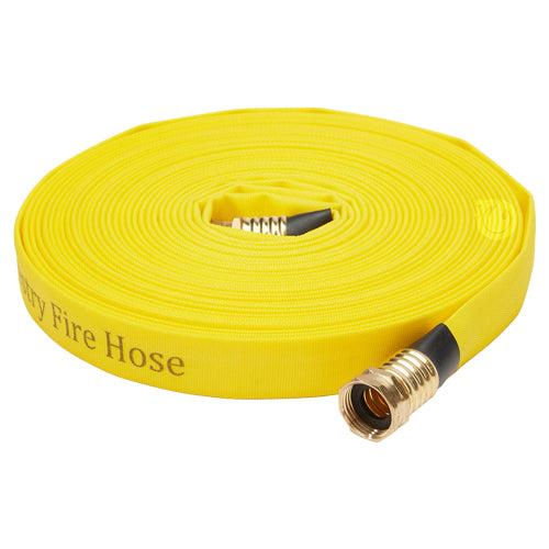 Yellow 3/4" x 50' Forestry Hose / Rubber Band
