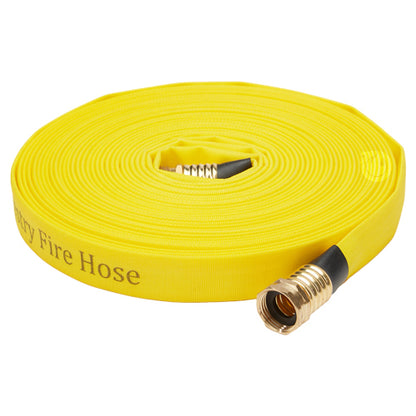 Yellow 3/4" x 50' Forestry Hose / Rubber Band