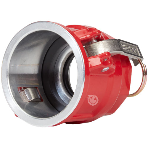 Aluminum 2" Female Camlock x 1 1/2" Female NH Fire Hose