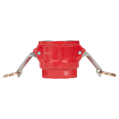 Aluminum 2" Female Camlock x 1 1/2" Female NH Fire Hose