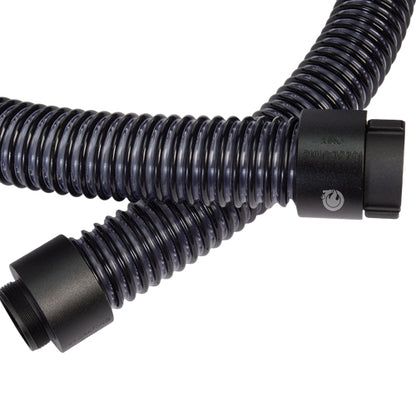 Black / Clear 2 1/2" x 10' Rocker Lug Suction Hose (NH)