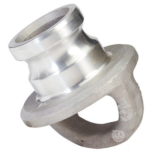 Aluminum 4" Male Safety Bump Plug