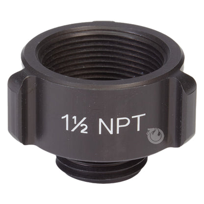 Aluminum 1 1/2" Female NPT to 1" Male NH