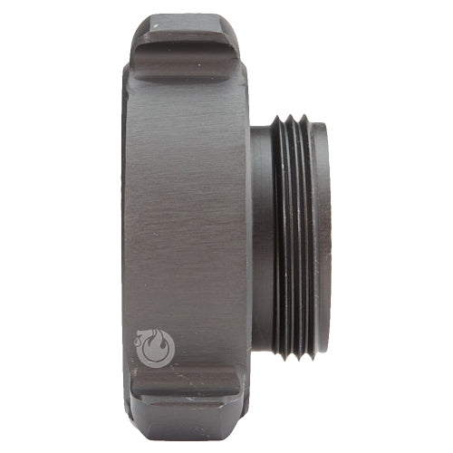 Aluminum 2 1/2" Female NPT to 1 1/2" Male NH