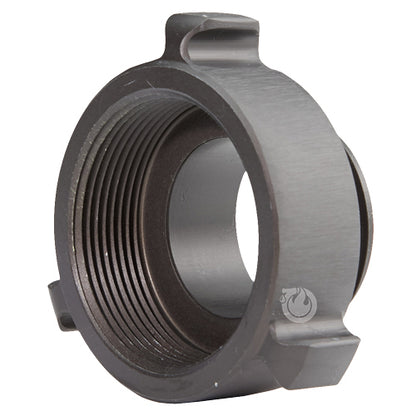 Aluminum 2 1/2" Female NPT to 1 1/2" Male NH