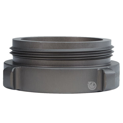 Aluminum 4" Female NPT to 6" Male NH