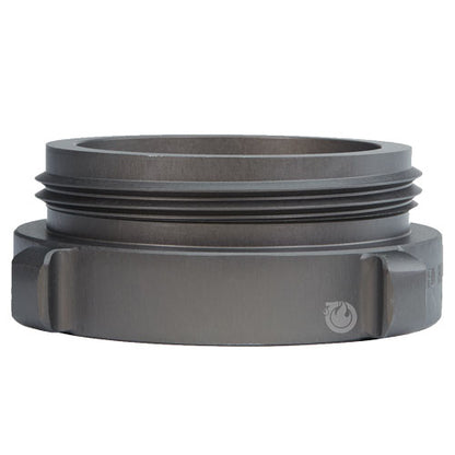 Aluminum 4" Female NPT to 6" Male NH