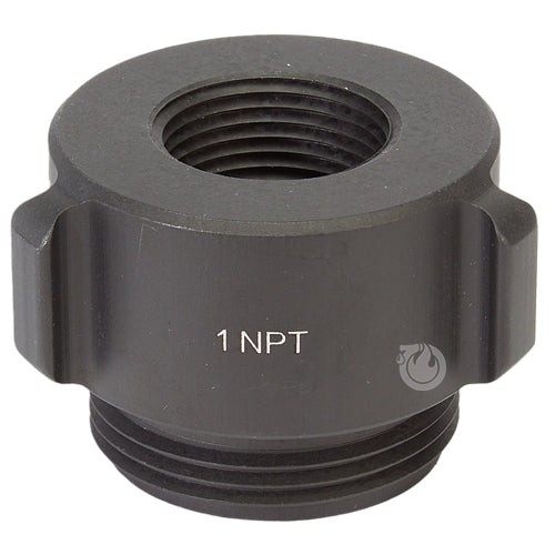 Aluminum 1" Female NPT to 1 1/2" Male NH