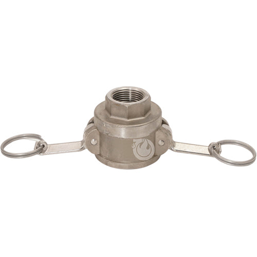 Stainless Steel 1 1/2" Female Camlock x 1" Female NPT (USA)