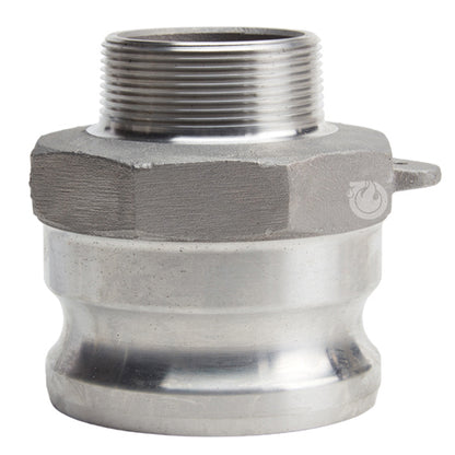 Aluminum 3" Male Camlock x 2" Male NPT (USA)