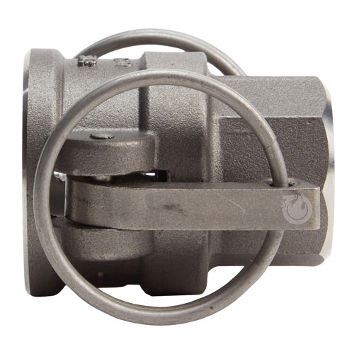 Stainless Steel 3/4" Female Camlock x 3/4" Female NPT (USA)