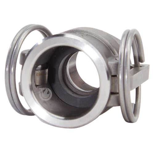 Stainless Steel 1" Female Camlock x 1" Female NPT (USA)