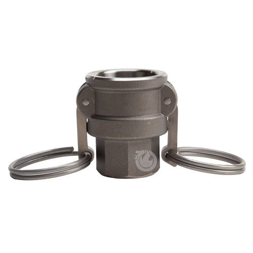 Stainless Steel 1" Female Camlock x 1" Female NPT (USA)