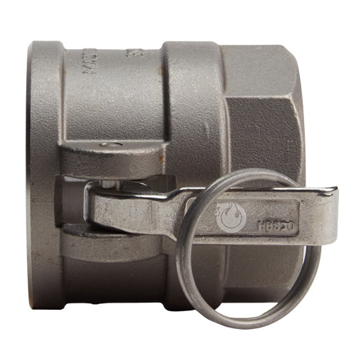 Stainless Steel 2" Female Camlock x 2" Female NPT (USA)