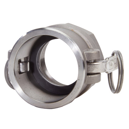 Stainless Steel 2" Female Camlock x 2" Female NPT (USA)