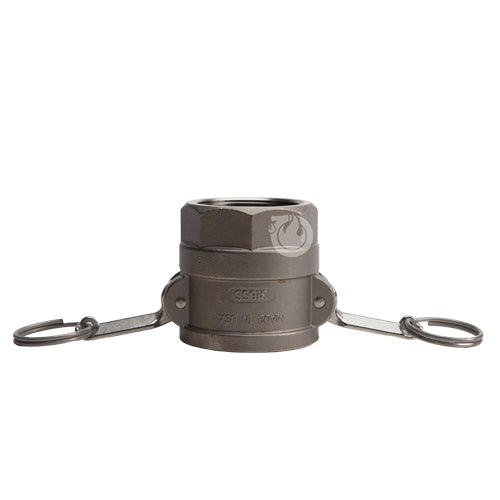 Stainless Steel 2" Female Camlock x 2" Female NPT (USA)