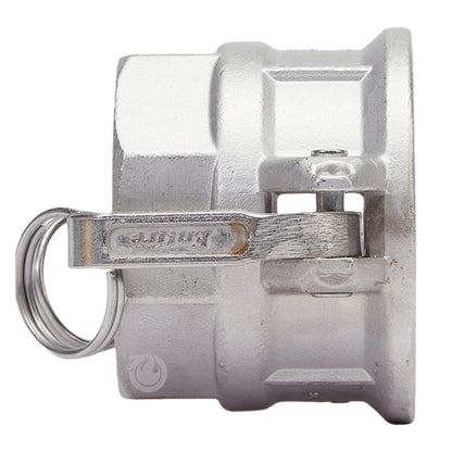 Stainless Steel 3" Female Camlock x 3" Female NPT