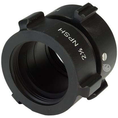 Aluminum 2 1/2" NPSH to 2 1/2" NPSH Double Female