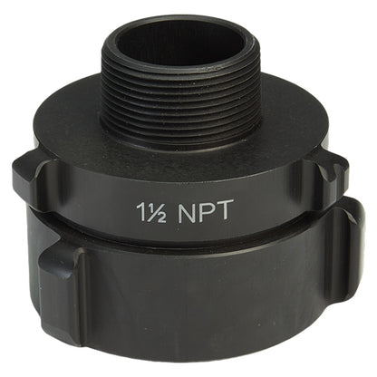 Aluminum 2 1/2" Swivel Female NH to 1 1/2" Male NPT