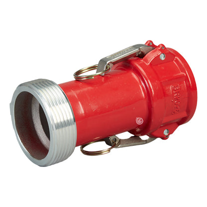 Aluminum 2" Female Camlock x 2 1/2" Male NH Fire Hose