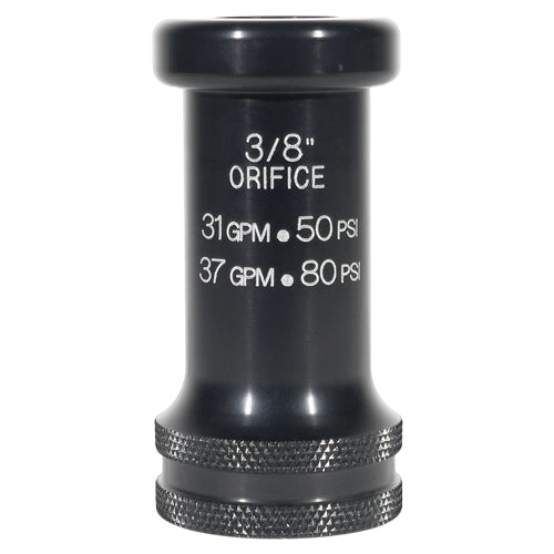 Aluminum 1" x 3/8" Orifice Smooth Bore Nozzle (NH)