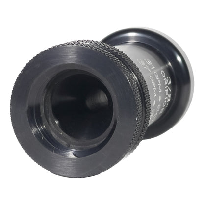 Aluminum 1" x 3/8" Orifice Smooth Bore Nozzle (NH)